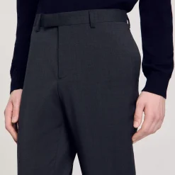 Pantalons & Shorts|Costumes & Smokings*SANDRO Pantalon De Costume Gris