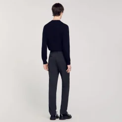 Pantalons & Shorts|Costumes & Smokings*SANDRO Pantalon De Costume Gris