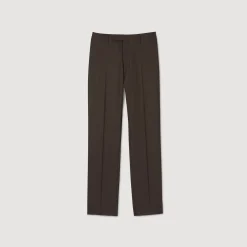 Pantalons & Shorts|Costumes & Smokings*SANDRO Pantalon De Costume Marron