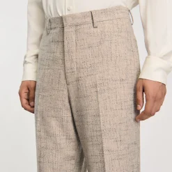 Pantalons & Shorts|Costumes & Smokings*SANDRO Pantalon De Costume Beige