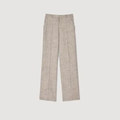 Pantalons & Shorts|Costumes & Smokings*SANDRO Pantalon De Costume Beige