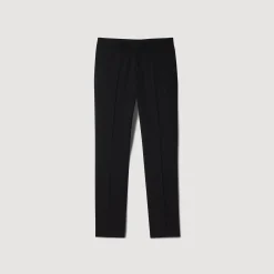 Pantalons & Shorts|Costumes & Smokings*SANDRO Pantalon De Costume à Coupe Classique Noir