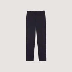 Pantalons & Shorts|Costumes & Smokings*SANDRO Pantalon De Costume Classique En Laine Marine