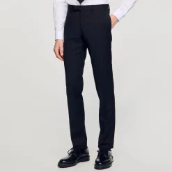 Pantalons & Shorts|Costumes & Smokings*SANDRO Pantalon De Smoking Noir