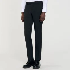 Pantalons & Shorts|Costumes & Smokings*SANDRO Pantalon De Smoking Noir