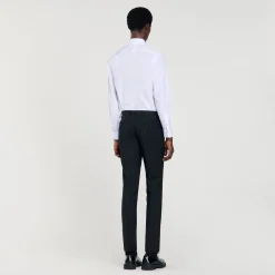 Pantalons & Shorts|Costumes & Smokings*SANDRO Pantalon De Smoking Noir