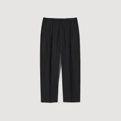 Pantalons & Shorts*SANDRO Pantalon Large Noir