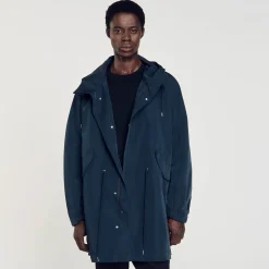 Manteaux & Blousons*SANDRO Parka Longue Marine