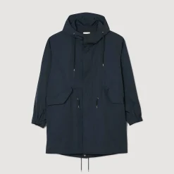 Manteaux & Blousons*SANDRO Parka Longue Marine