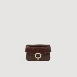 Sacs Porté Épaule|Mini Sacs*SANDRO Petit Sac Yza Marron