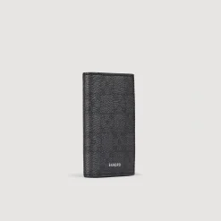 Petite Maroquinerie*SANDRO Porte-cartes Square Cross Noir