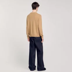 Pulls & Gilets|Pulls & Cardigans*SANDRO Pull En Cachemire Camel