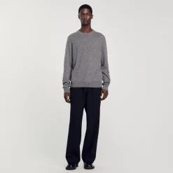 Pulls & Gilets*SANDRO Pull En Cachemire Gris