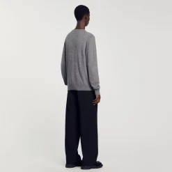 Pulls & Gilets*SANDRO Pull En Cachemire Gris