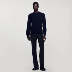 Pulls & Gilets|Pulls & Cardigans*SANDRO Pull En Cachemire Marine Foncé