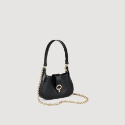 Sacs Porté Épaule|Mini Sacs*SANDRO Sac Janet Mini à Chaînes Noir