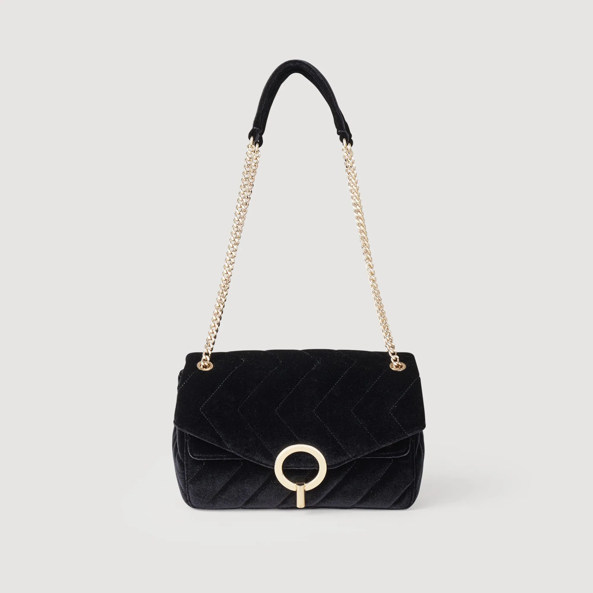 Sacs Porté Épaule|Sacs À Bandoulière*SANDRO Sac Yza Noir