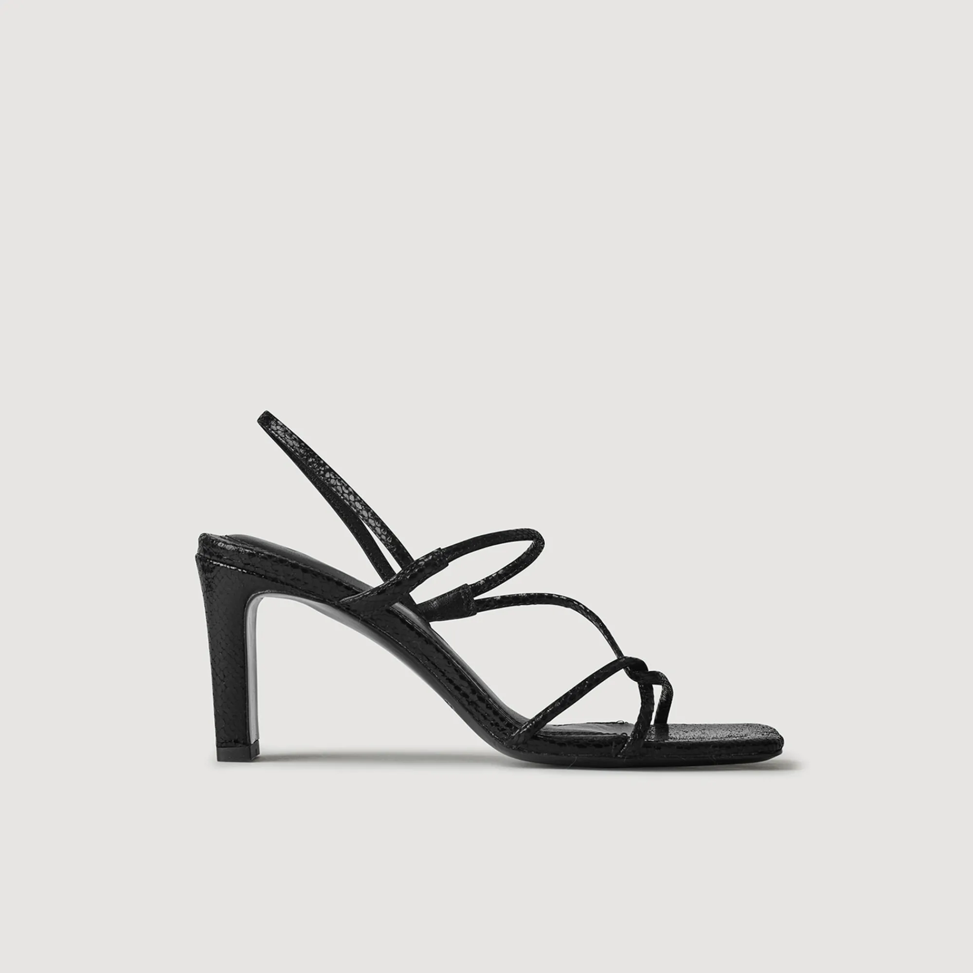 Sandales À Talons|Sandales*SANDRO Sandales à Fines Brides Noir