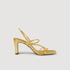 Sandales|Sandales À Talons*SANDRO Sandales Faye Gold
