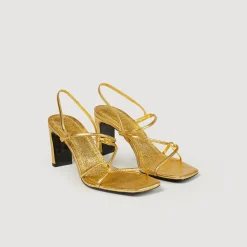 Sandales|Sandales À Talons*SANDRO Sandales Faye Gold