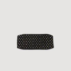 Autres Accessoires*SANDRO Serre-tête Strassé Noir