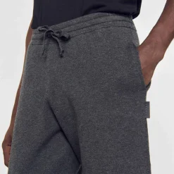 Pantalons & Shorts*SANDRO Short En Jersey gris chiné