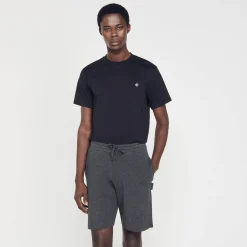 Pantalons & Shorts*SANDRO Short En Jersey gris chiné