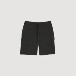 Pantalons & Shorts*SANDRO Short En Jersey gris chiné