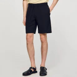 Pantalons & Shorts*SANDRO Short Large Noir