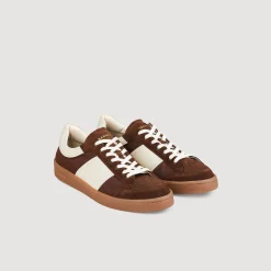 Sneakers*SANDRO Sneakers Basses Marron Foncé