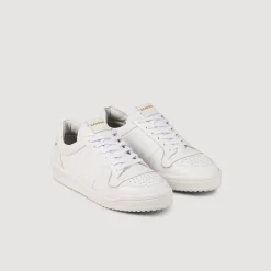 Sneakers*SANDRO Sneakers Basses En Cuir blanc