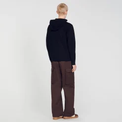 Sweats & Joggings|Pulls & Gilets*SANDRO Sweatshirt à Capuche Noir
