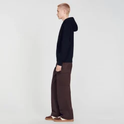 Sweats & Joggings|Pulls & Gilets*SANDRO Sweatshirt à Capuche Noir
