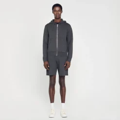 Sweats & Joggings|Pulls & Gilets*SANDRO Sweatshirt à Capuche gris chiné
