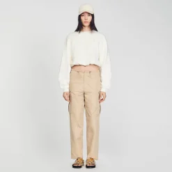 Pulls & Cardigans*SANDRO Sweatshirt Court Ecru