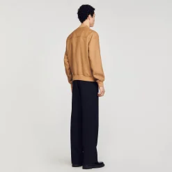 Manteaux & Blousons*SANDRO Teddy Zippé Camel