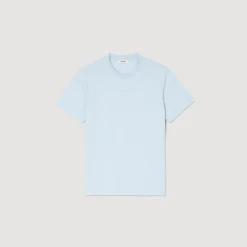 T-Shirts & Polos*SANDRO Tee-shirt à Manches Courtes Bleu Ciel