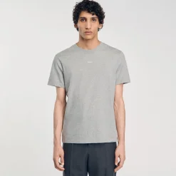 T-Shirts & Polos*SANDRO Tee-shirt à Manches Courtes gris chiné