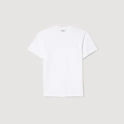 T-Shirts & Polos*SANDRO Tee-shirt En Coton blanc