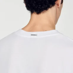 T-Shirts & Polos*SANDRO Tee-shirt Oversize blanc