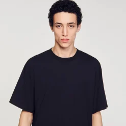 T-Shirts & Polos*SANDRO Tee-shirt Oversize Noir