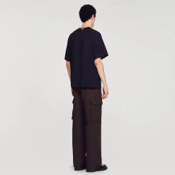 T-Shirts & Polos*SANDRO Tee-shirt Oversize Noir