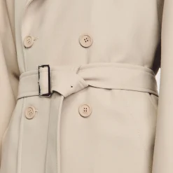 Manteaux & Blousons*SANDRO Trench Long Ficelle