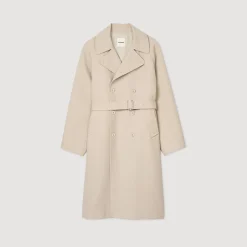 Manteaux & Blousons*SANDRO Trench Long Ficelle