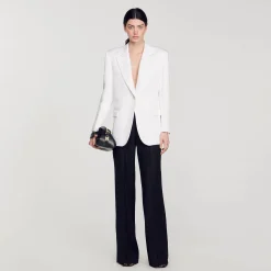 Costumes|Blousons & Vestes*SANDRO Veste De Costume blanc