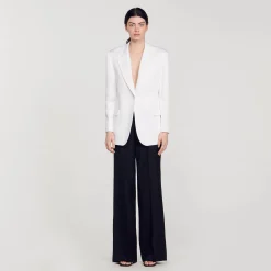 Costumes|Blousons & Vestes*SANDRO Veste De Costume blanc