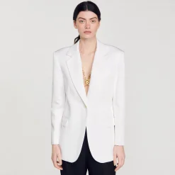 Costumes|Blousons & Vestes*SANDRO Veste De Costume blanc