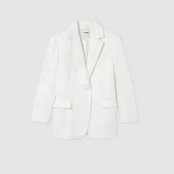 Costumes|Blousons & Vestes*SANDRO Veste De Costume blanc