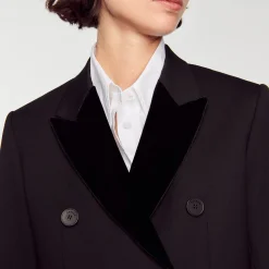 Manteaux|Costumes*SANDRO Veste De Costume Noir