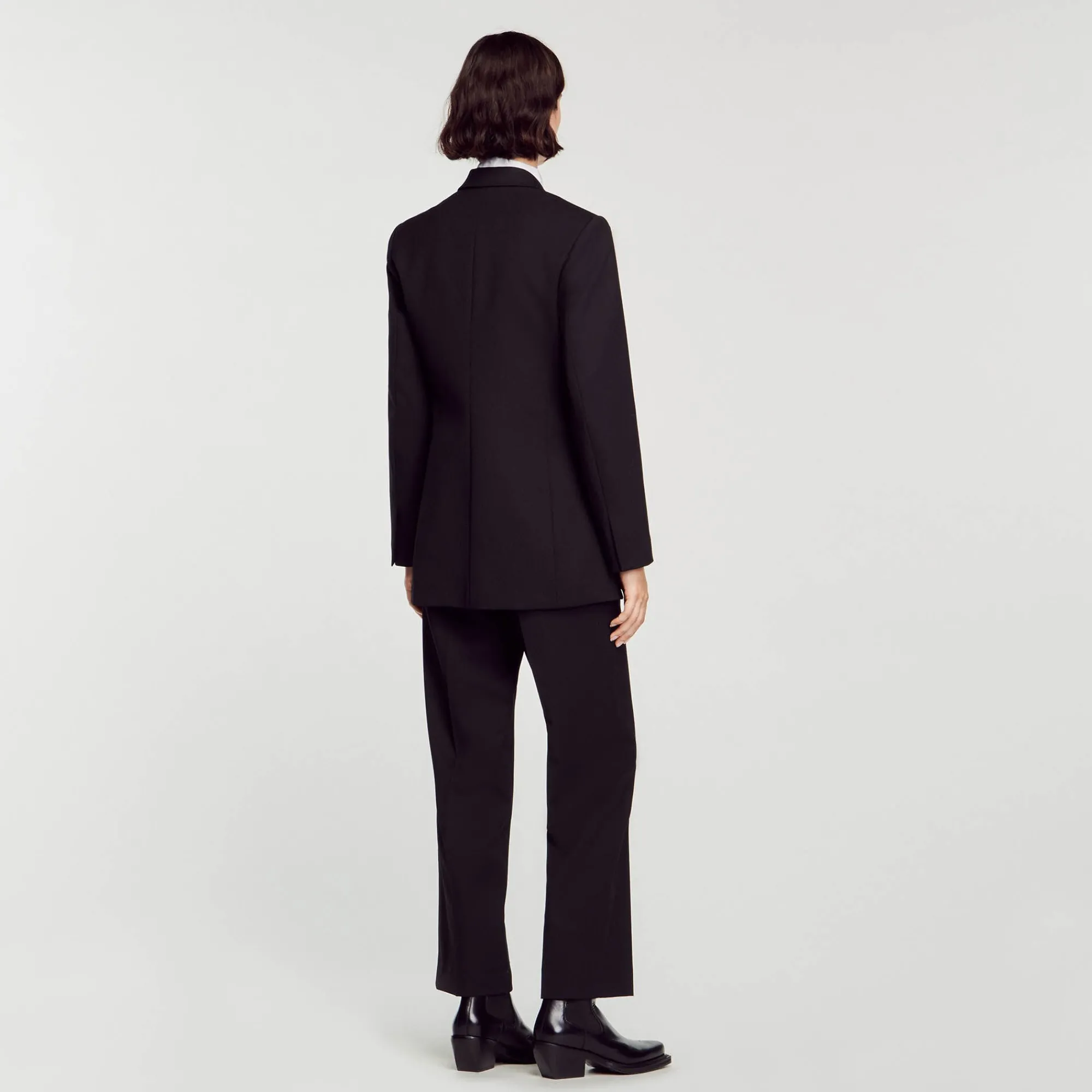 Manteaux|Costumes*SANDRO Veste De Costume Noir